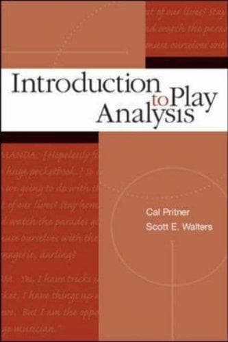 Portada de Introduction to Play Analysis