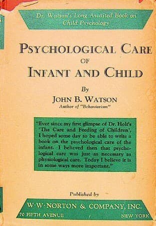 Portada de Psychological care of infant and child