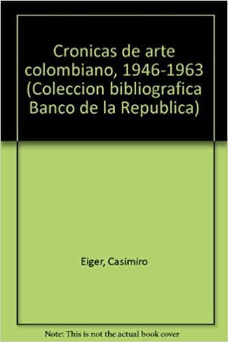 Portada de Crónicas de arte colombiano, 1946-1963
