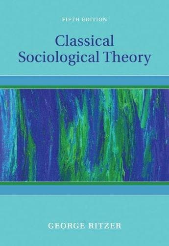 Portada de Classical Sociological Theory
