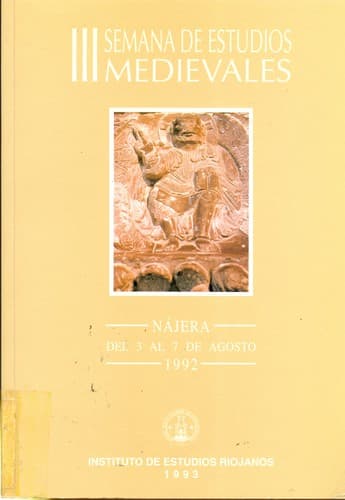 Portada de III Semana de Estudios Medievales