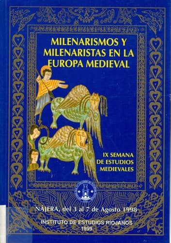 Portada de Milenarismos y milenaristas en la Europa medieval