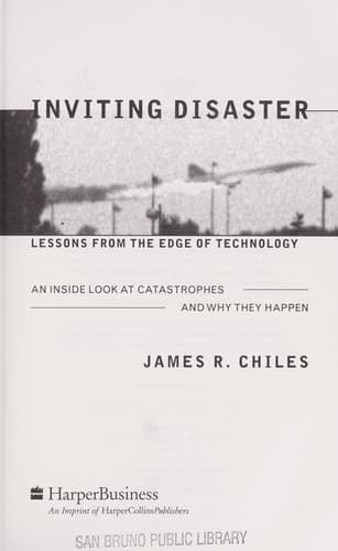 Portada de Inviting disaster
