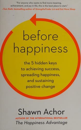 Portada de Before happiness