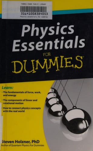 Portada de Physics essentials for dummies