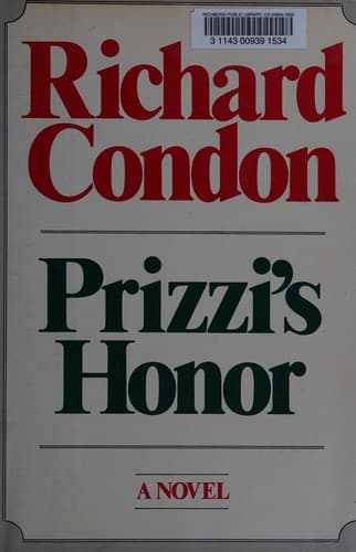 Portada de Prizzi's honor