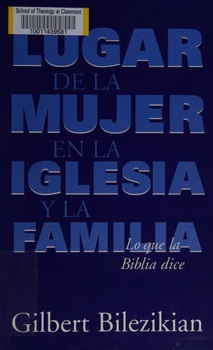 Portada de El lugar de la mujer en la Iglesia y la familia