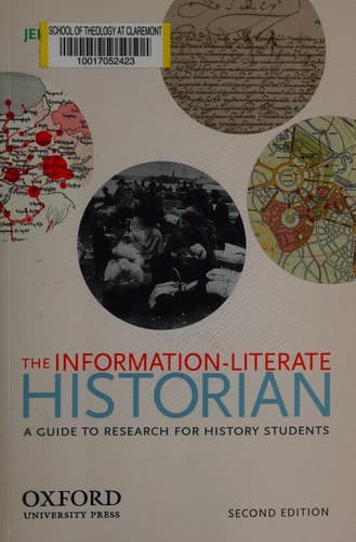 Portada de The information-literate historian