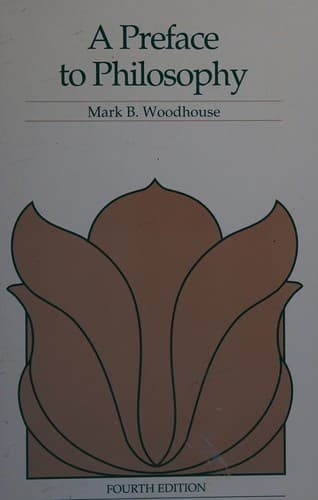 Portada de A preface to philosophy.