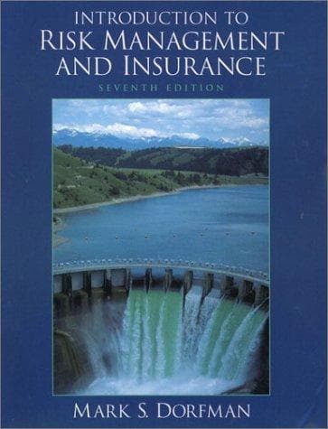 Portada de Introduction to Risk Management and Insurance (7th Edition)