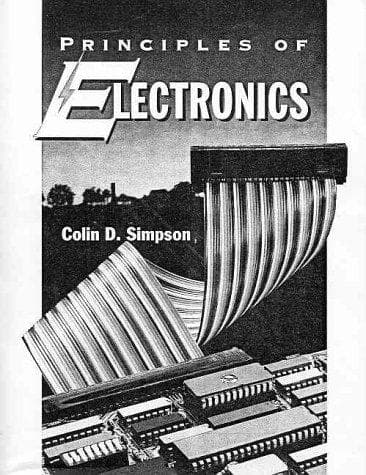 Portada de Principles of electronics