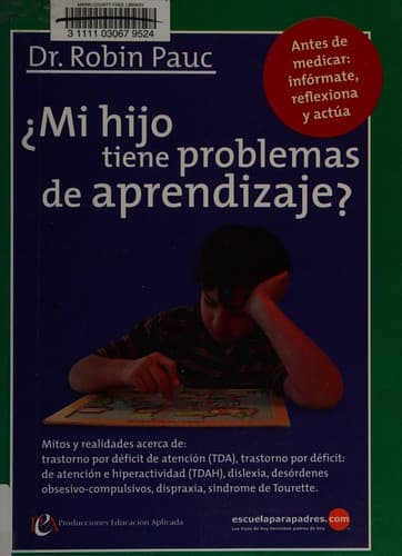 Portada de Mi hijo tiene problemas de aprendizje?