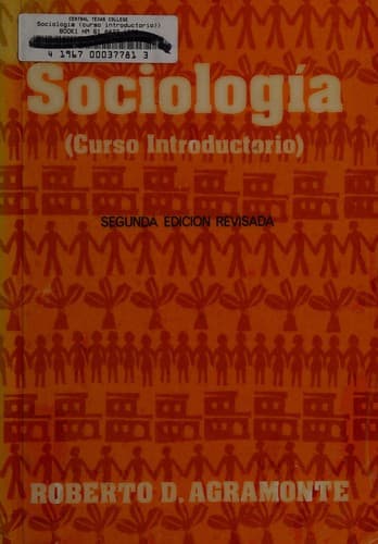 Portada de Sociología (curso introductorio)