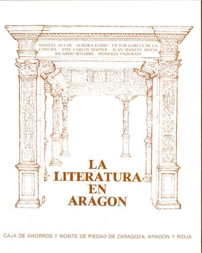 Portada de La Literatura en Aragón
