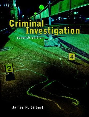 Portada de Criminal Investigation (7th Edition)