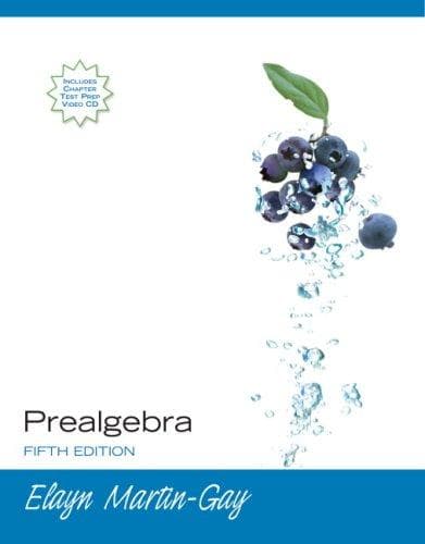 Portada de Prealgebra (5th Edition)