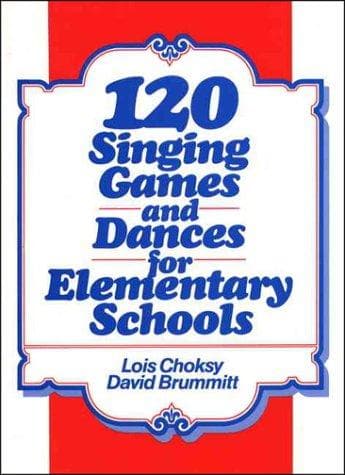 Portada de 120 singing games and dances for elementary schools