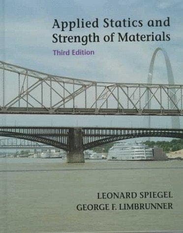 Portada de Applied statics and strength of materials
