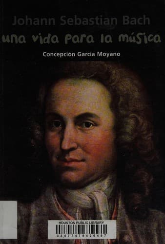 Portada de Johann Sebastian Bach