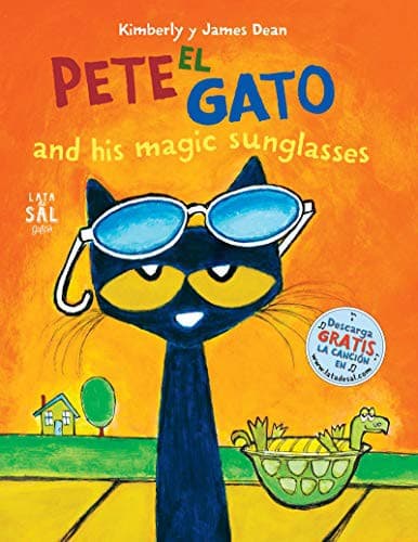 Portada de Pete el gato and his magic sunglasses