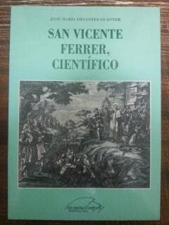 Portada de San Vicente Ferrer, científico
