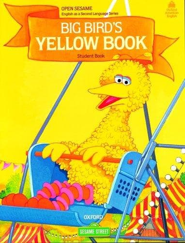 Portada de Big Bird's yellow book