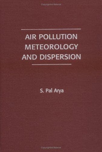 Portada de Air pollution meteorology and dispersion
