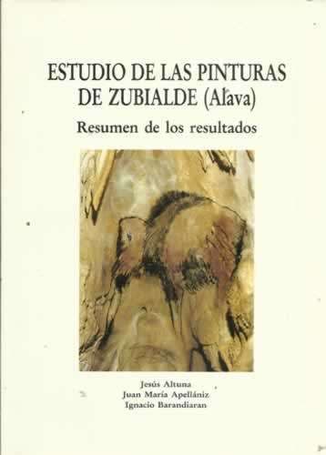 Portada de Estudio de las pinturas de Zubialde (Alava)