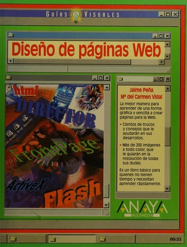 Portada de Diseo de Paginas Web - Guias Visuales