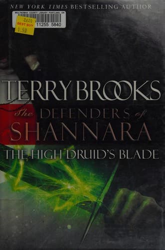 Portada de The high druid's blade