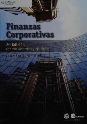 Portada de Finanzas corporativas: con nuevos temas y ejercicios