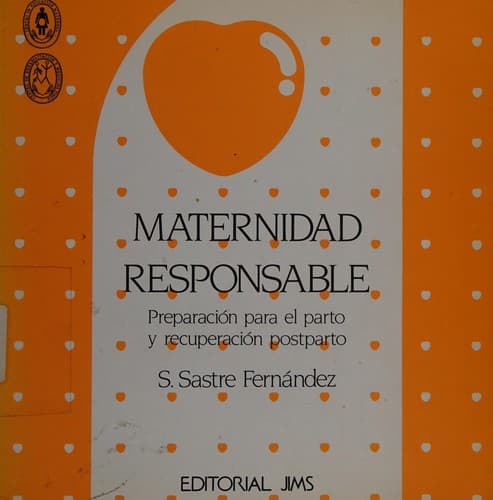 Portada de Maternidad Responsable/Responsible Maternity