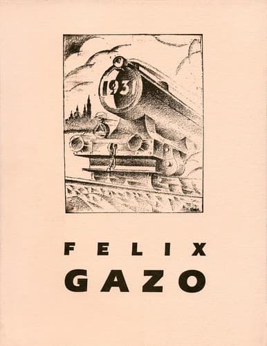 Portada de Féliz Gazo, 1899-1933