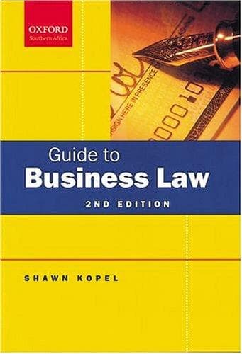 Portada de Guide to business law