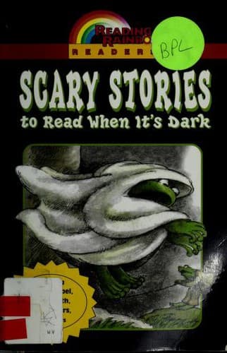 Portada de Scary stories to read when it's dark.