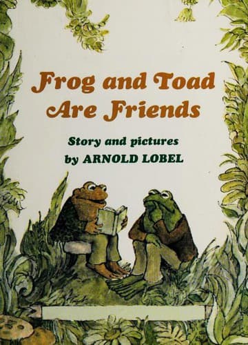 Portada de Frog and Toad Are Friends