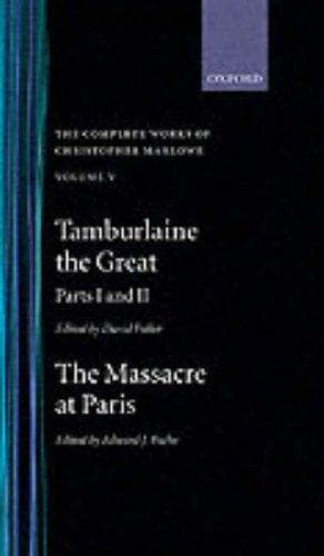 Portada de Tamburlaine the Great, parts 1 and 2