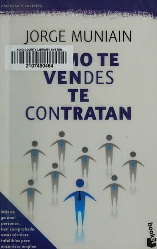 Portada de Como te vendes te contratan