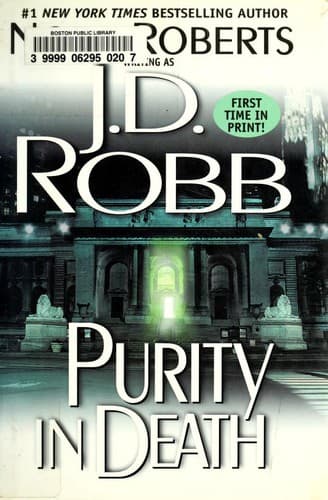 Portada de Purity in Death