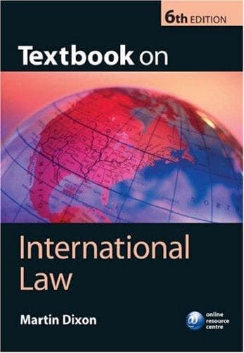 Portada de Textbook on International Law
