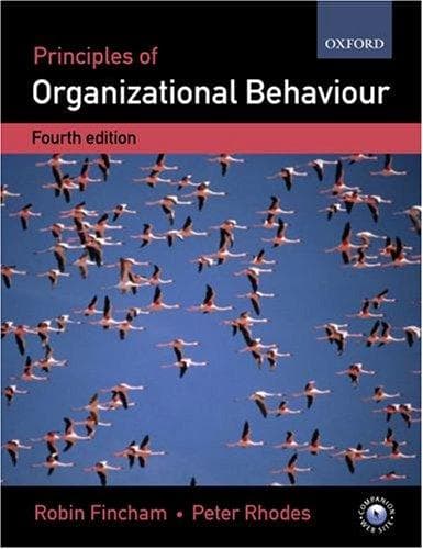 Portada de Organizational Behaviour