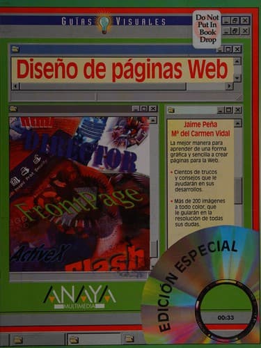 Portada de Diseo de Paginas Web - Con CD ROM