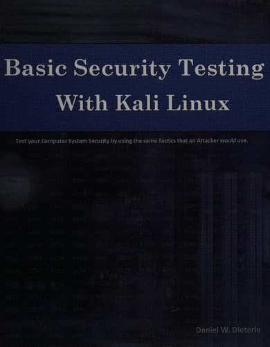 Portada de Basic security testing with Kali Linux