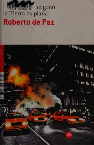 Portada de El hombre que gritó la Tierra es plana