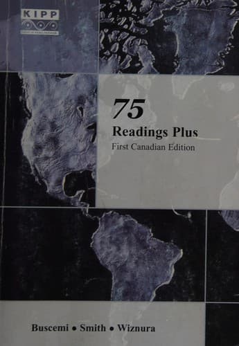 Portada de 75 readings plus
