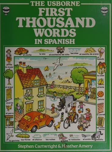 Portada de The first thousand words in Spanish