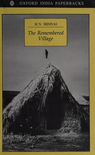 Portada de The remembered village.
