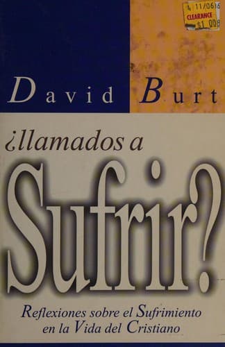Portada de Llamados a sufrir?
