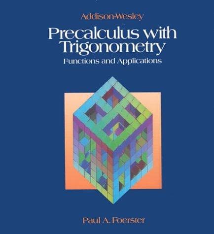 Portada de Precalculus With Trigonometry