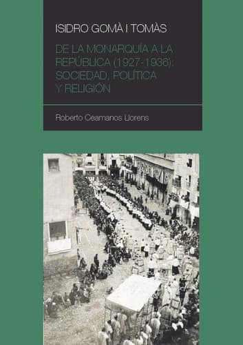 Portada de Isidro Gomà i Tomàs